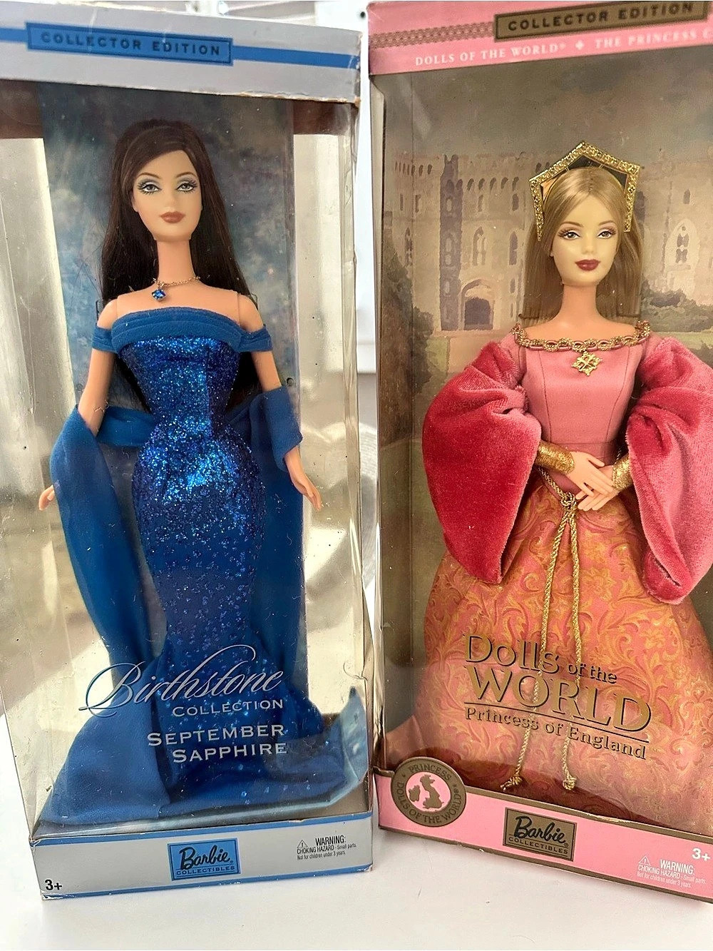 Barbie Collector Doll Bundle – England Princess & September Sapphire